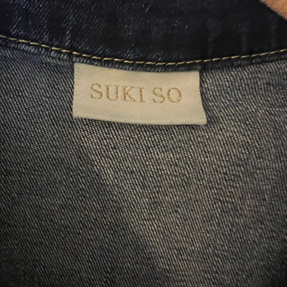 Sukiso Denim Jumpsuit, Size Medium - Picture 5 of 7
